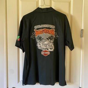 Harley-Davidson Men’s Button Down Shirt- Large